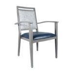 decomee aluminum wood look arm chair #A2616