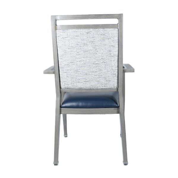 decomee aluminum wood look arm chair #A2616