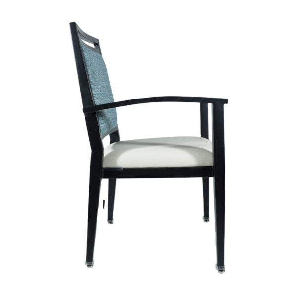 decomee aluminum wood look arm chair #A2616