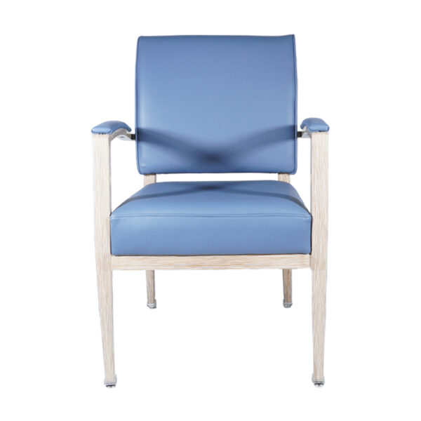 decomee aluminum wood look arm chair #A2613