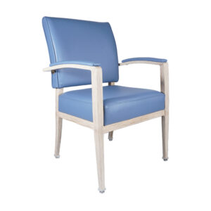 decomee aluminum wood look arm chair #A2613