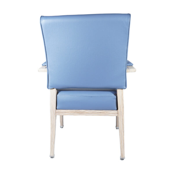 decomee aluminum wood look arm chair #A2613