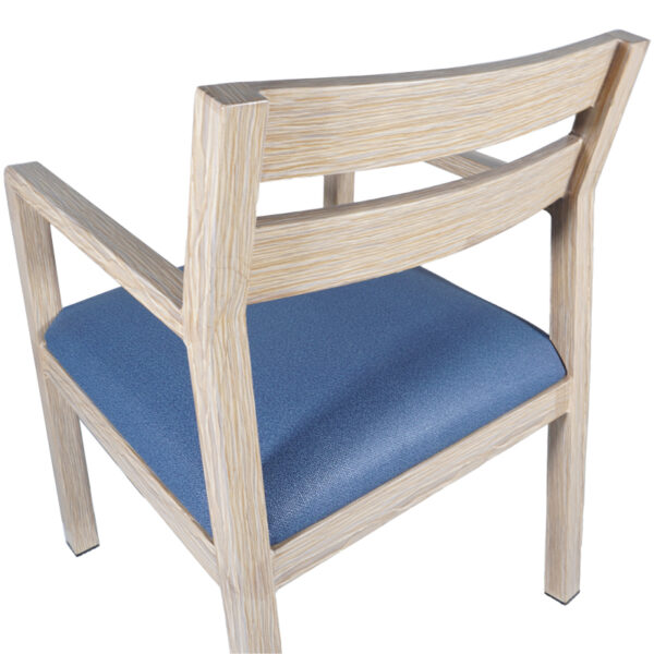 decomee aluminum wood look arm chair #A2796